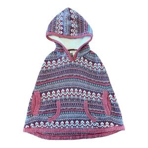 Matilda Jane Girls Hooded Poncho Sweater – Size 6